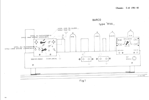 Riva Ch= L6202; Barco, Belgian (ID = 1723459) Radio