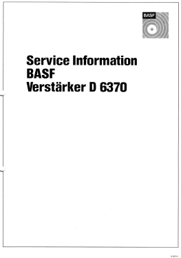 D6370RC; BASF, Badische (ID = 2856117) Verst/Mix