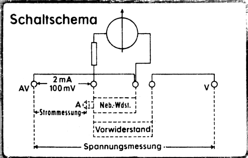 Drehspul-Demonstrations-Instrument ; GBD, Gebr. Bässler; (ID = 1707006) teaching