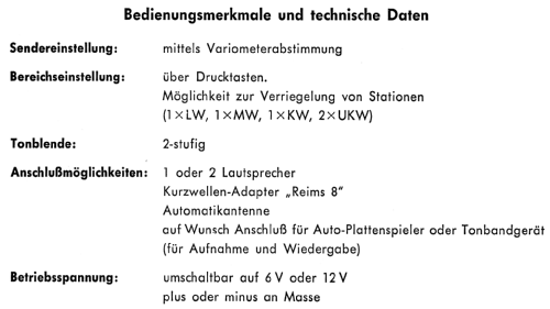 Europa TR LMKU; Becker, Max Egon, (ID = 1790089) Car Radio