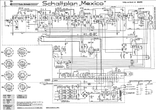 Mexico ; Becker, Max Egon, (ID = 126057) Car Radio