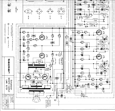 Monte Carlo LMK; Becker, Max Egon, (ID = 2277676) Car Radio