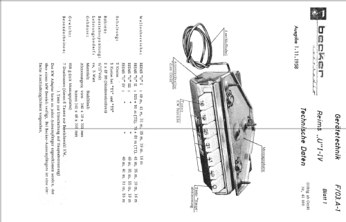 Reims U; Becker, Max Egon, (ID = 155057) Adapteur