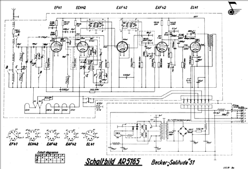 Solitude 51 AR5165; Becker, Max Egon, (ID = 686773) Car Radio