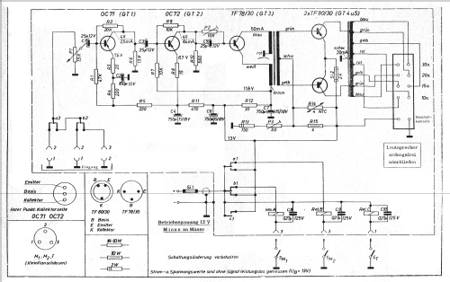 Transistor-Sprechverstärker TR503; Becker, Max Egon, (ID = 2091780) Verst/Mix