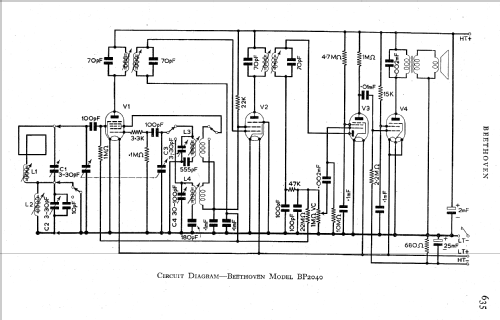 BP2040; Beethoven Electric (ID = 730522) Radio