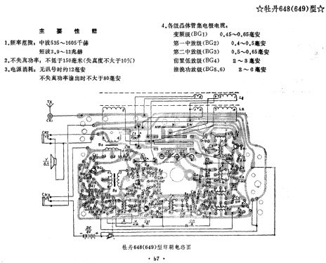 Peony 牡丹 648; Beijing 北京无线电厂 (ID = 814426) Radio