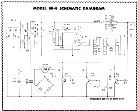 AC Bridge BR-8; Belco, Tokyo (ID = 111292) Equipment