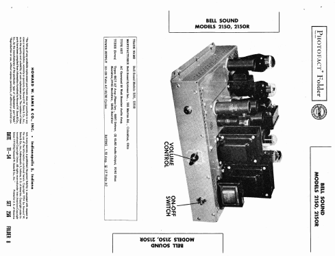 2150 ; Bell Sound Systems; (ID = 439544) Ampl/Mixer