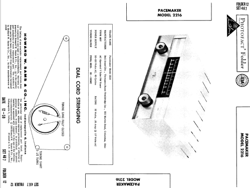 Pacemaker 2216 ; Bell Sound Systems; (ID = 606533) Radio