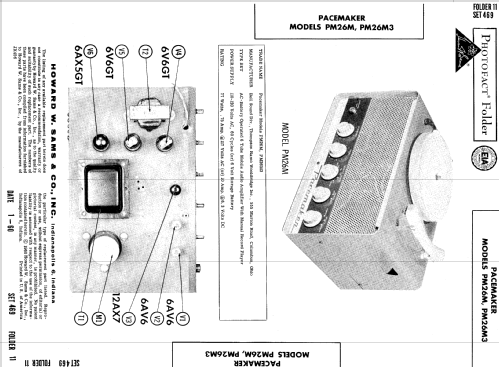 Pacemaker PM26M3 ; Bell Sound Systems; (ID = 605261) Reg-Riprod