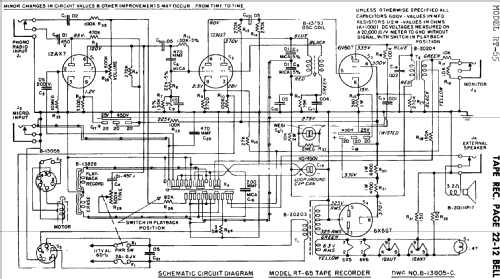 RE-CORD-O-fone RT-65; Bell Sound Systems; (ID = 845471) R-Player