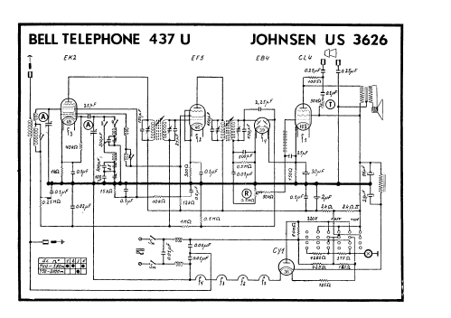 Radiobell 437 ; Bell Telephone Mfg. (ID = 570309) Radio