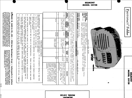 5D128 ; Belmont Radio Corp. (ID = 510692) Radio