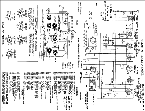 612 Ch= Series A; Belmont Radio Corp. (ID = 329916) Radio