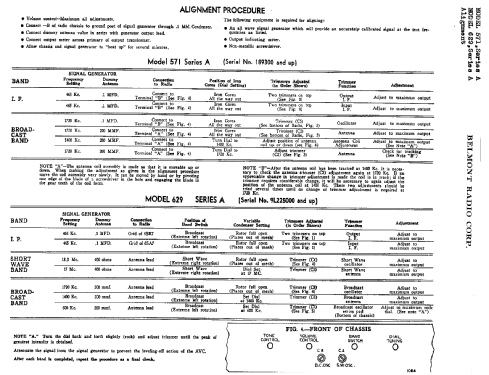 629 Ch= Series A; Belmont Radio Corp. (ID = 329926) Radio