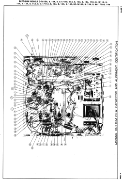 Raytheon C-1615A Ch= 16AY211; Belmont Radio Corp. (ID = 2856806) Television