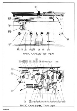 Raytheon C-1615A Ch= 16AY211; Belmont Radio Corp. (ID = 2856809) Television