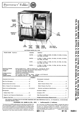 Raytheon C-1714B Ch= 17AY21; Belmont Radio Corp. (ID = 2857341) Television