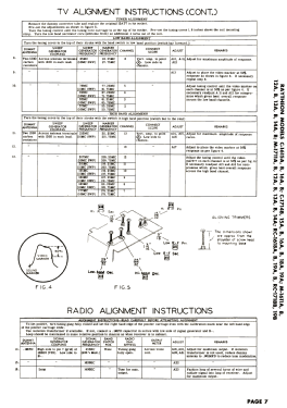 Raytheon M-1611B Ch= 16AY28; Belmont Radio Corp. (ID = 2855825) Television