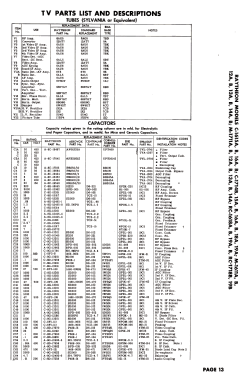 Raytheon M-1612B Ch= 16AY28; Belmont Radio Corp. (ID = 2856279) Television