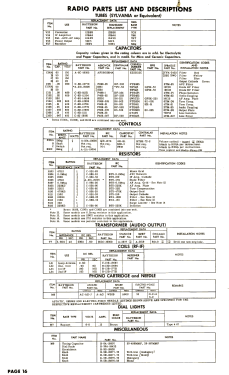 Raytheon M-1613B Ch= 16AY28; Belmont Radio Corp. (ID = 2856301) Television