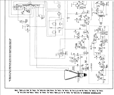 Raytheon M-1712A Ch= 17AY24; Belmont Radio Corp. (ID = 499722) Television