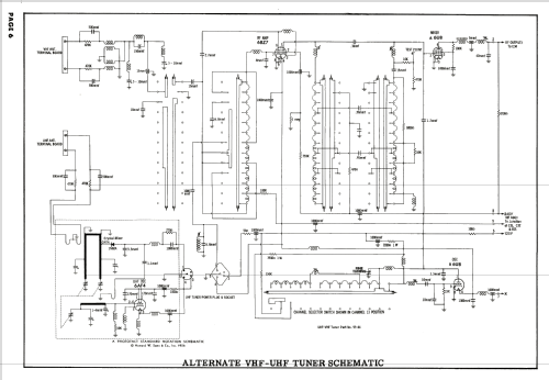 Silvertone 6123 Ch= 528.39501; Belmont Radio Corp. (ID = 1870201) Television
