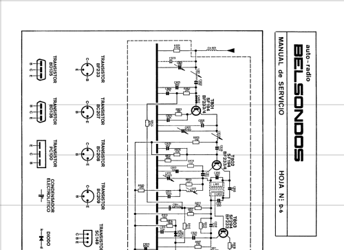 Belsondos ARC-4101; Belson Radio S.A.; (ID = 1078138) Car Radio