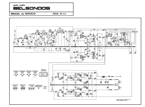 Belsondos ARC-4121; Belson Radio S.A.; (ID = 1078176) Autoradio
