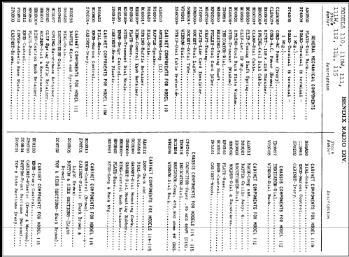 110W ; Bendix Radio (ID = 324379) Radio