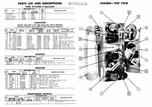 110W ; Bendix Radio (ID = 989030) Radio