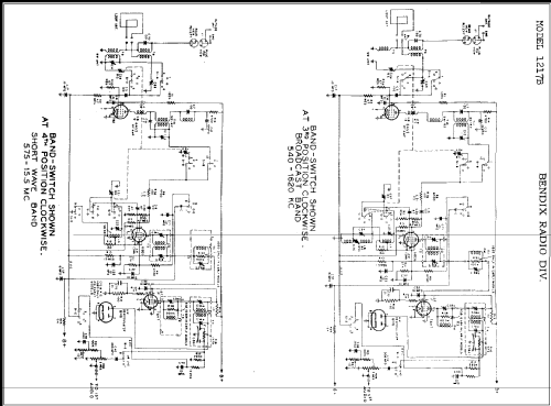 1217B ; Bendix Radio (ID = 279736) Radio