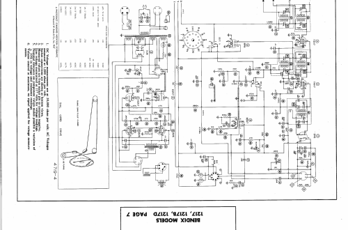 1217B ; Bendix Radio (ID = 440397) Radio