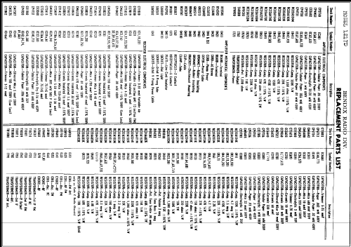 1217D ; Bendix Radio (ID = 279773) Radio