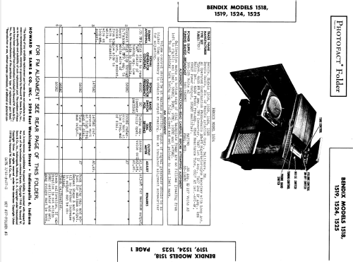 1519 ; Bendix Radio (ID = 962111) Radio