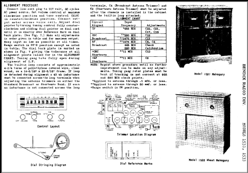 1533 ; Bendix Radio (ID = 325541) Radio