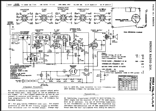 526B Ch= R-1; Bendix Radio (ID = 452951) Radio