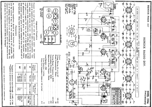 656A ; Bendix Radio (ID = 322809) Radio