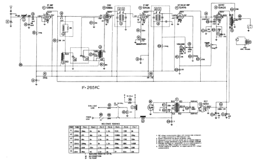 Ford 6BF Ch= FDR-18805-B; Bendix Radio (ID = 1614676) Car Radio