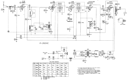 Ford 6BF Ch= FDR-18805-B; Bendix Radio (ID = 235832) Car Radio