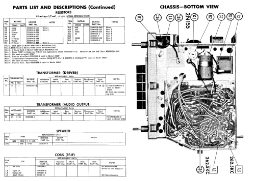 84BF Ch= B8A-18805-B; Bendix Radio (ID = 977195) Car Radio