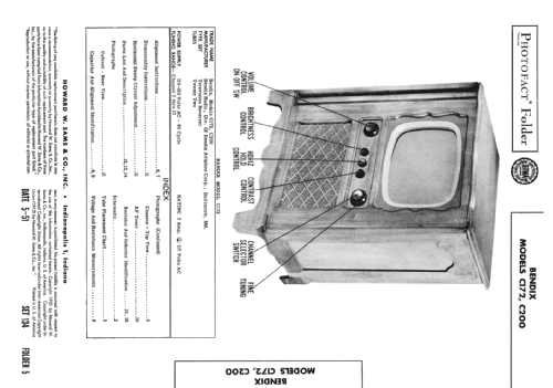 C-172 ; Bendix Radio (ID = 1952330) Televisión