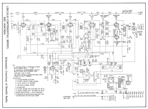 Continental 6BC 4047424 ; Bendix Radio (ID = 2128895) Car Radio