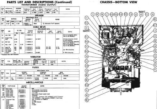 R5BF Ford FDH-18805-B1; Bendix Radio (ID = 237117) Car Radio