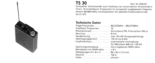 TS 30 Best. Nr. 458.651; Beyer; Berlin, (ID = 1825355) Commercial Tr