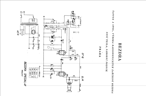 Bezdra Special 41; Bezdra - Saffek a (ID = 42236) Radio