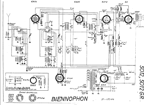 5012; Biennophone; Marke (ID = 22466) Radio