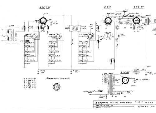 HF-TR-Empfänger 4862; Biennophone; Marke (ID = 2261086) Radio