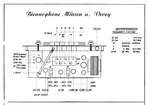 Mürren 6105; Biennophone; Marke (ID = 2263107) Radio